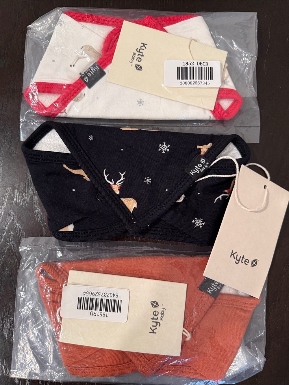 Kyte Baby Bibs Bundle Of 3